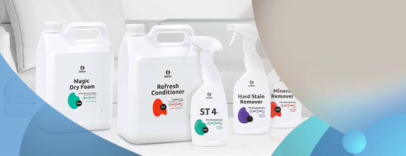 Новинка! Refresh Conditioner & ST4 - кислотный кондиционер и пятновыводитель для химчистки