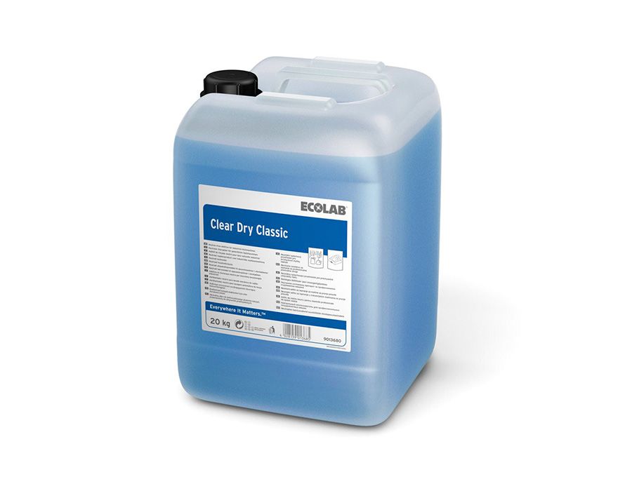 CLEAR DRY CLASSIC 20кг Жидкое ср-во для ополаскивания в ПММ для мягкой воды и воды средней жёсткости