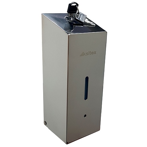 Автоматический дозатор жидкого мыла Ksitex ASD-800S, металл блестящий