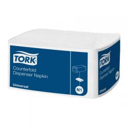 Tork Counterfold диспенсерные салфетки, 1 слой, 300 листов, 36шт/кор