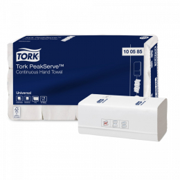 Tork PeakServe листовые полотенца с непрерывной подачей, 1слой, 410листов,12шт/уп