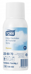 Tork аэрозольный освежитель воздуха, нейтрализатор запахов, 12шт/уп