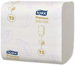 Tork листовая туалетная бумага мягкая, 2 слоя, 252листа, 30шт/уп