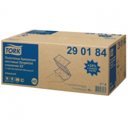 Tork листовые полотенца Singlefold сложения ZZ 2 слоя, 200листов, 20шт/уп