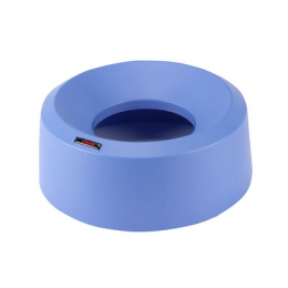 Крышка для контейнера ИРИС 50 л воронкообразная круглая, синий