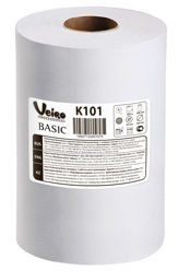 Полотенца бумажные в рулонах Veiro Professional Basic, 1 слой, 180 метров
