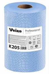 Полотенца бумажные в рулонах Veiro Professional Comfort, 2 слоя, 150 метров, синий