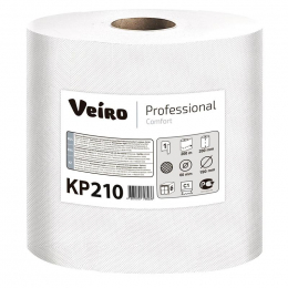 Полотенца бумажные в рулонах с ЦВ Veiro Professional Comfort, 1 слой, 200 метров
