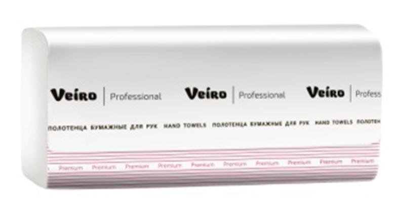 Полотенца для рук V-сложение Veiro Professional Premium, 200 листов,2 слоя