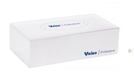 Салфетки бумажные косметические Veiro Professional Premium, 2 слоя, 100 листов.