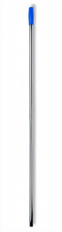 Ручка для держателей мопов, 130см, d=22мм, алюминий, синий