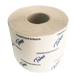 Туалетная бумага бытовая 1 слой,52.5м, перфорация, тиснение, отб. макулатура